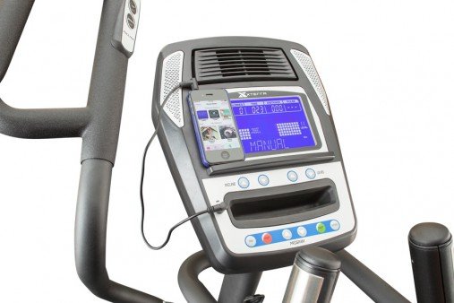 Эллиптический тренажер XTERRA FS5.9e с регулируемыми педалями, наклоном рампы и мультипоручнями Эллиптический тренажер XTERRA FS5.9e с регулируемыми педалями, наклоном рампы и мультипоручнями