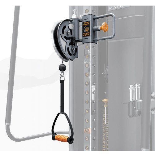 Терапевтический регулируемый шкив MATRIX MD-AP Versa (функциональная блочная стойка) Линия MD. Тренажер грузоблочный Medical Adjustable Pulley. Вес стека 68 кг.