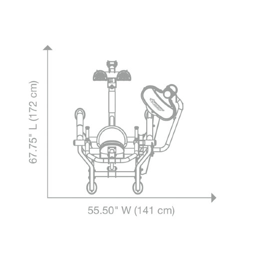 Нижняя спина Hoist RS-1204