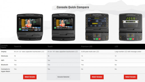 Беговая дорожка Matrix Lifestyle. Консоль Touch Беговая дорожка Matrix Lifestyle. Консоль Touch