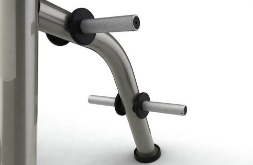 Штыри для хранения дисков у скамьи для жима Matrix G3 FW13