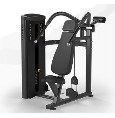 Тренажер грузоблочный Жим от плеч MATRIX GO-S23 Тренажер грузоблочный Жим от плеч MATRIX GO-S23