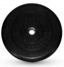 Блин "Стандарт" обрезиненный черный MB 10 кг, втулка 30 мм