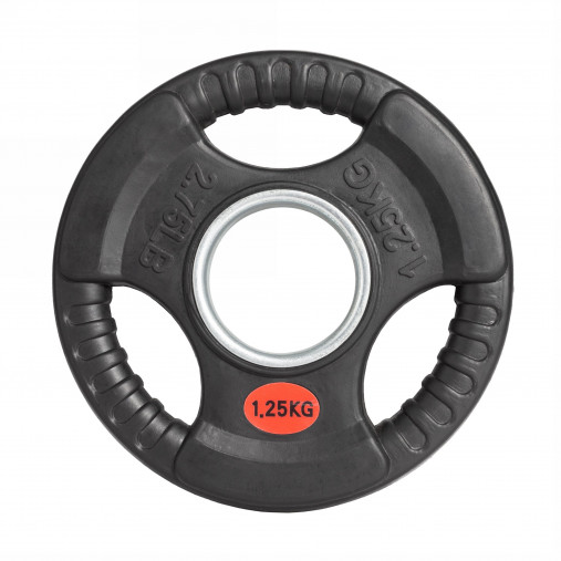 Диск олимпийский 51 мм. обрезиненный 1,25 кг. VictoryFit