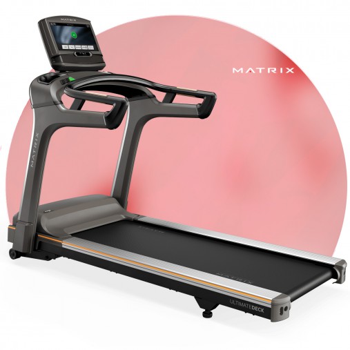Элитная беговая дорожка Matrix T70XIR ULTIMATE с большим сенсорным дисплеем Элитная беговая дорожка Matrix T70XIR ULTIMATE с большим сенсорным дисплеем