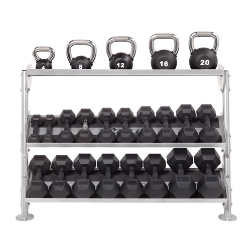 Горизонтальная подставка под гантели HOIST HF-5461-60 с 2 полками (ширина 170см) Горизонтальная подставка под гантели HOIST HF-5461-60 с 2 полками (ширина 170см)