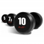 Набор обрезиненных гантелей от 2.5 до 25кг AeroFit AFDB2.5-25