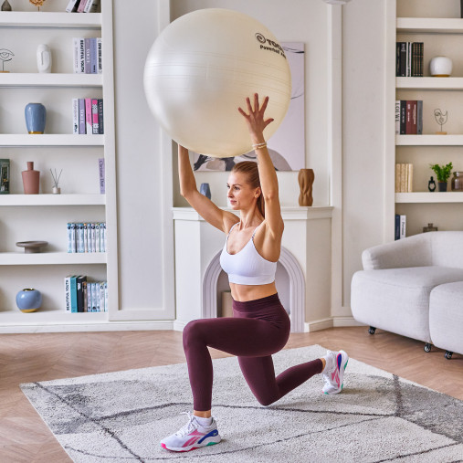 Гимнастический мяч TOGU ABS Powerball 65 см розовый Гимнастический мяч TOGU ABS Powerball 65 см розовый