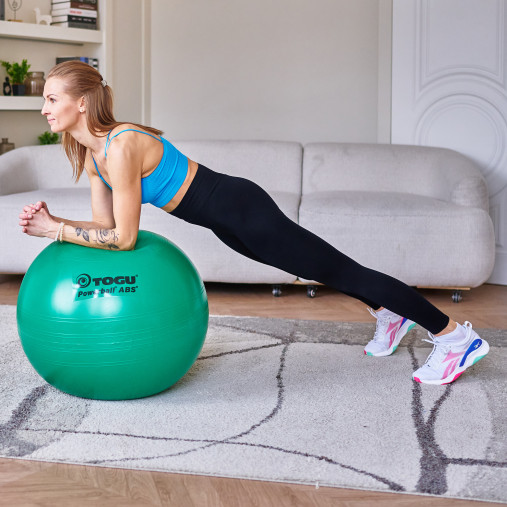 Гимнастический мяч TOGU ABS Powerball 65 см розовый Гимнастический мяч TOGU ABS Powerball 65 см розовый