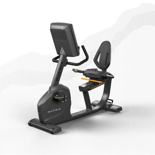 Горизонтальный велотренажер Matrix Endurance. Консоль Touch Base