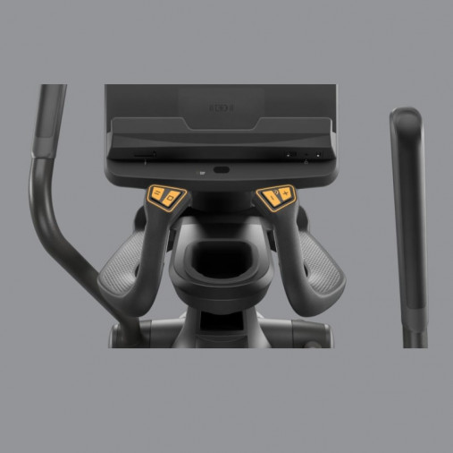 Эллиптический тренажер Matrix Performance. Консоль Touch Base - сенсорный экран диагональю 16 дюймов.