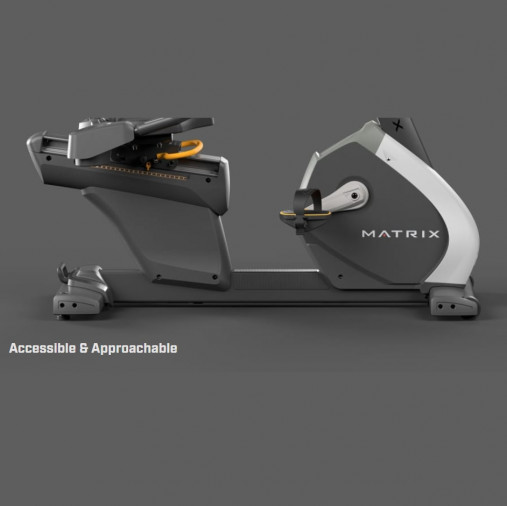 Горизонтальный велотренажер Matrix Performance. Консоль Touch Горизонтальный велотренажер Matrix Performance. Консоль Touch
