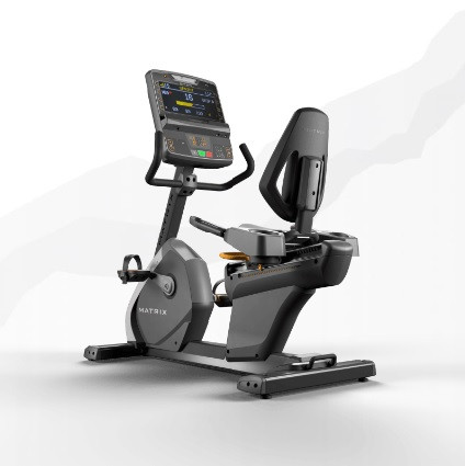 Горизонтальный велотренажер Matrix Performance. Консоль Premium LED Горизонтальный велотренажер Matrix Performance. Консоль Premium LED