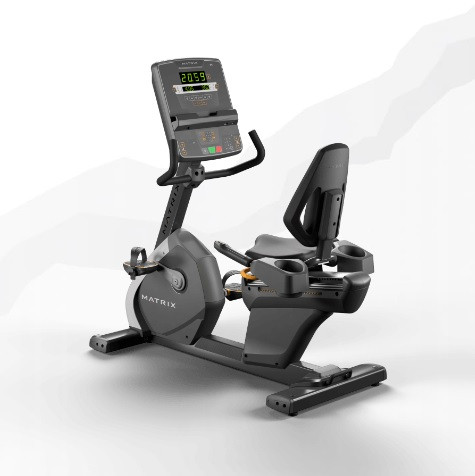 Горизонтальный велотренажер Matrix Performance. Консоль LED Горизонтальный велотренажер Matrix Performance. Консоль LED