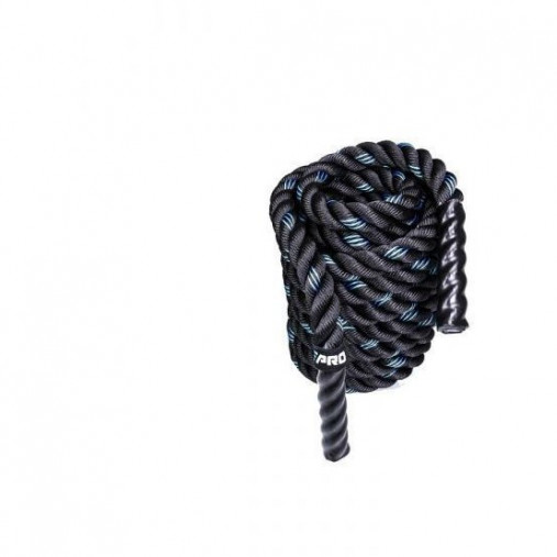 Тренировочный канат LIVEPRO Battle Rope 3,8 см x 15 м, черный