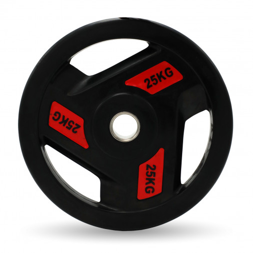 Набор олимпийских дисков 51 мм. обрезиненных от 2,5-25 кг UNIX Fit PRO c хватом (комплект 155 кг, 12 шт) Набор олимпийских дисков 51 мм. обрезиненных от 2,5-25 кг UNIX Fit PRO c хватом (комплект 155 кг, 12 шт)