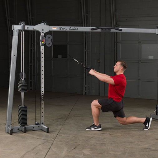Кроссовер регулируемый Body-Solid ProClub GDCC250G с двумя весовыми стеками по 73 кг