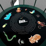 Батут UNIX line 12 ft (3.66 м) SUPREME GAME (green)