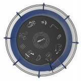 Батут UNIX line 14 ft (4.27 м) SUPREME GAME (blue)