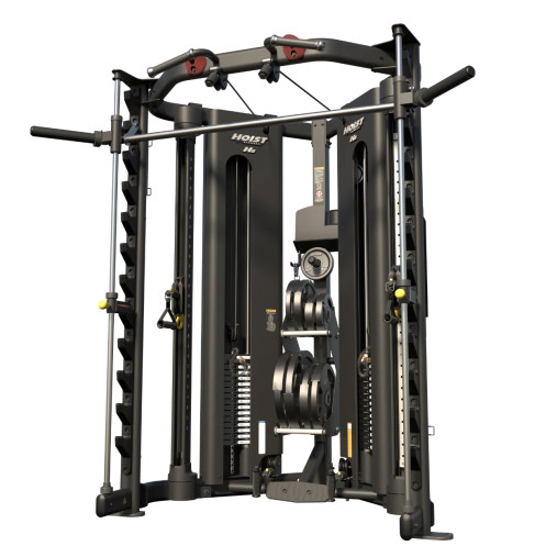 Домашний комплекс для функциональных тренировок HOIST H-8, черный матовый, стек 68 кг х 2 Домашний комплекс для функциональных тренировок HOIST H-8, черный матовый, стек 68 кг х 2