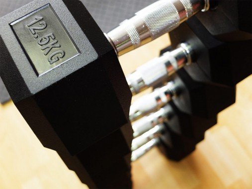 Набор гексагональных гантелей 6 пар от 12,5 до 25 кг Original Fit.Tools Набор гексагональных гантелей 6 пар от 12,5 до 25 кг Original Fit.Tools