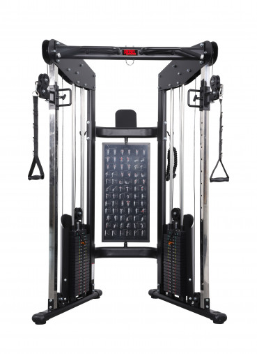 Кроссовер REBEL с двумя весовыми стеками 180 кг, высота 213 см (RCCB37-90) Кроссовер REBEL с двумя весовыми стеками 180 кг, высота 213 см (RCCB37-90)