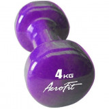 Aerofit AFVD4 (AFVD107-4KG) Гантель в виниловой оболочке 4 кг, фиолетовый Aerofit AFVD4 (AFVD107-4KG) Гантель в виниловой оболочке 4 кг, фиолетовый