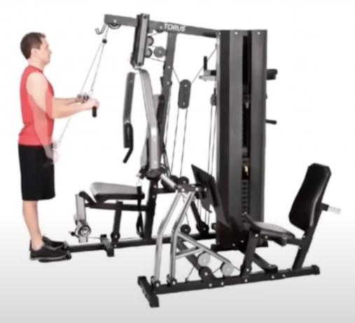 Мультистанция Horizon Home Gym Torus 5 со встроенным стеком 80кг Мультистанция Horizon Home Gym Torus 5 со встроенным стеком 80кг