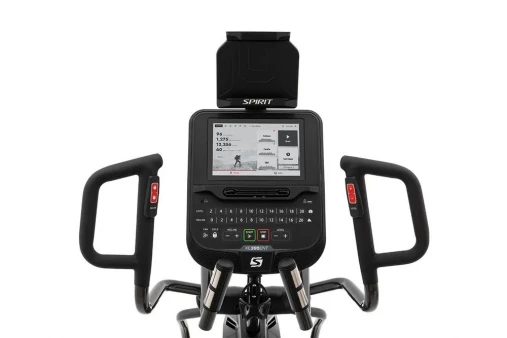Эллиптический тренажер SPIRIT XE395ENT BLACK с сенсорным 10" - TFT дисплеем Эллиптический тренажер SPIRIT XE395ENT BLACK с сенсорным 10" - TFT дисплеем